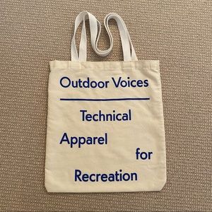 Outdoor Voices Tote Like New